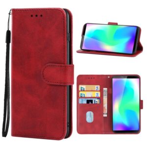 Leather Phone Case For CUBOT X19(Red) (OEM)