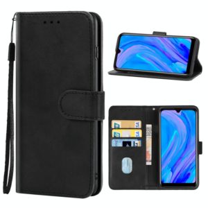 Leather Phone Case For Itel S15 Pro(Black) (OEM)