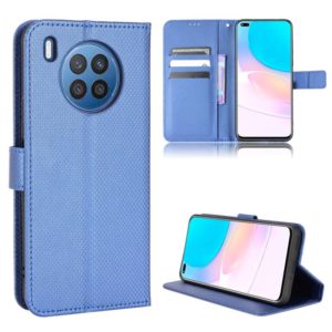 For Huawei Nova 8i / Honor 50 Lite Diamond Texture Leather Phone Case(Blue) (OEM)