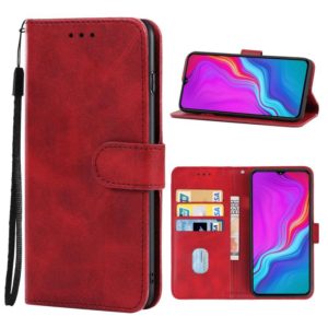 Leather Phone Case For Tecno Spark Go 2020(Red) (OEM)