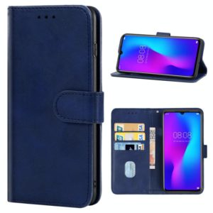 Leather Phone Case For Doogee N20 Pro(Blue) (OEM)