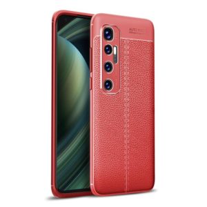 For Xiaomi Mi 10 Ultra Litchi Texture TPU Shockproof Case(Red) (OEM)