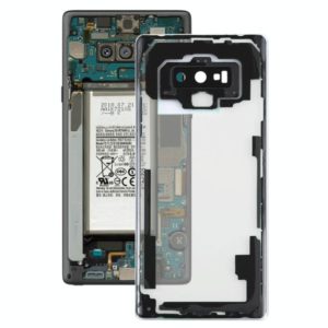 For Samsung Galaxy Note9 / N960D N960F Transparent Battery Back Cover with Camera Lens Cover (Transparent) (OEM)