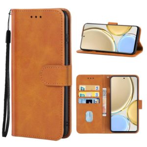For Honor X30 5G Leather Phone Case(Brown) (OEM)