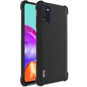 For Samsung Galaxy A41 IMAK Full Coverage Shockproof TPU Protective Case(Frosted Black) (imak) (OEM)