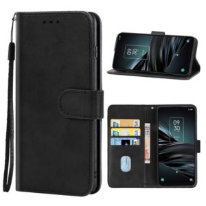 Leather Phone Case For TCL 20XE(Black) (OEM)