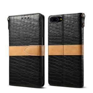 Leather Protective Case For iPhone 8 Plus & 7 Plus(Black) (OEM)