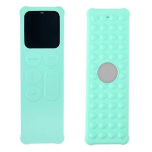 For Apple TV 4K 5th / 4th Anti-slip Shockproof Silicone Remote Control Protective Case(Green) (OEM)