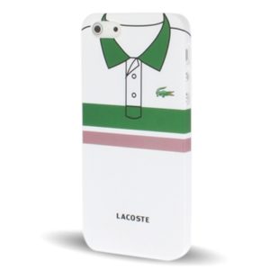 Lacoste Shirt Pattern Hard Plastic Cover Back Case for iPhone 5 & 5s & SE (OEM)