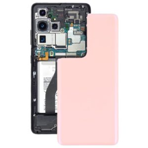 For Samsung Galaxy S21 Ultra 5G Battery Back Cover (Pink) (OEM)