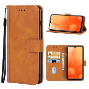 Leather Phone Case For Blackview A95(Brown) (OEM)