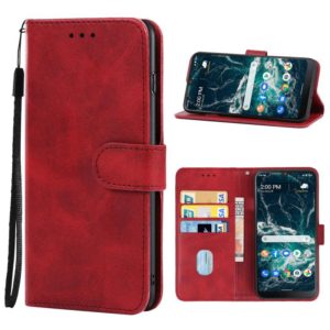 For Nokia C200 Leather Phone Case(Red) (OEM)