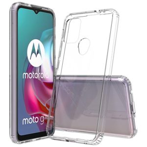 For Motorola Moto G30 / G20 / G10 Shockproof Scratchproof TPU + Acrylic Protective Case(Transparent) (OEM)