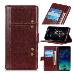 For Wiko View 5 / View 5 Plus Peas Crazy Horse Texture Horizontal Flip Leather Case with Holder & Card Slots & Wallet(Brown) (OEM)