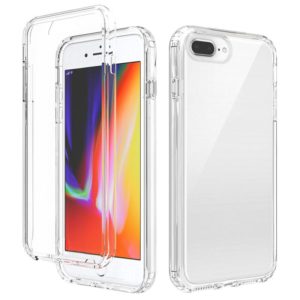 Shockproof High Transparency Two-color Gradual Change PC+TPU Candy Colors Protective Case For iPhone 6 Plus / 6s Plus(Transparent) (OEM)