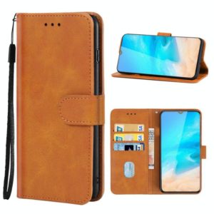 Leather Phone Case For CUBOT Note 20 Pro(Brown) (OEM)