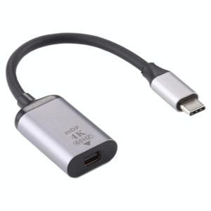 4K 60HZ Mini DP Female to Type-C / USB-C Male Connecting Adapter Cable (OEM)