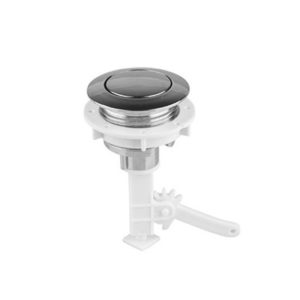 Toilet Tank Stainless Steel Spring Single and Double Buttons, Spec: 1 Button 38mm (OEM)