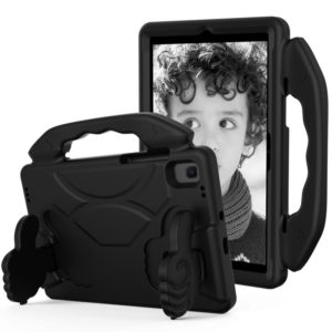 For Samsung Galaxy Tab A7 10.4(2020)T500/T505 EVA Material Children Flat Anti Falling Cover Protective Shell With Thumb Bracket(Black) (OEM)