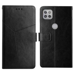 For Motorola Moto G 5G Y Stitching Horizontal Flip Leather Phone Case with Holder & Card Slots & Wallet & Photo Frame(Black) (OEM)