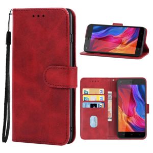 Leather Phone Case For Infinix Hot 4(Red) (OEM)
