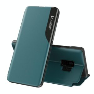 For Samsung Galaxy S9 Attraction Flip Holder Leather Phone Case(Green) (OEM)