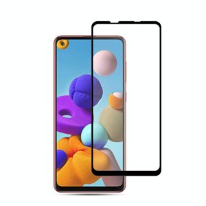 For Samsung Galaxy A21S mocolo 0.33mm 9H 3D Full Glue Curved Full Screen Tempered Glass Film (mocolo) (OEM)