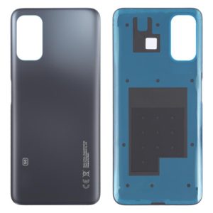 Original Back Battery Cover for Xiaomi Redmi Note 10 5G / Redmi Note 10T 5G(Black) (OEM)