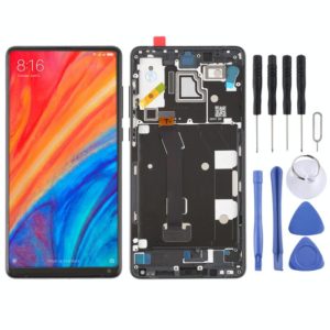 TFT LCD Screen for Xiaomi MI Mix 2S Digitizer Full Assembly with Frame(Black) (OEM)