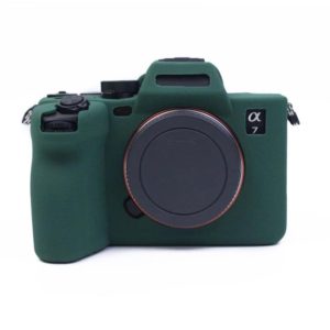 Soft Silicone Protective Case for Sony A7 IV (Green) (OEM)
