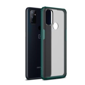 For OnePlus Nord N100 Four-corner Shockproof TPU + PC Protective Case(Green) (OEM)