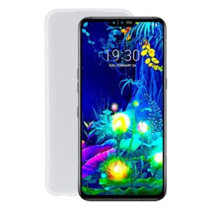 TPU Phone Case For LG V50S ThinQ 5G(Transparent White) (OEM)