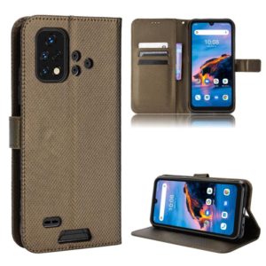 For Umidigi Bison X10G / X10G NFC Diamond Texture Leather Phone Case(Brown) (OEM)