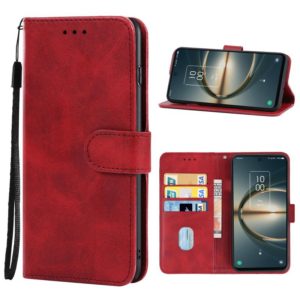 For TCL 30 V 5G T781S Leather Phone Case(Red) (OEM)