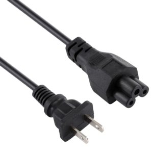 3 Prong Notebook Laptop AC Adapter Power Supply Cable, Length: 1.2m (OEM)