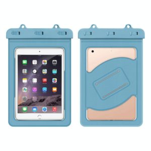 PB-01 Tablet PC Waterproof Bag For Below 9 Inches(Gray Blue) (OEM)