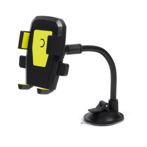 Car Windshield Automatic Lock Phone Holder(Yellow) (OEM)