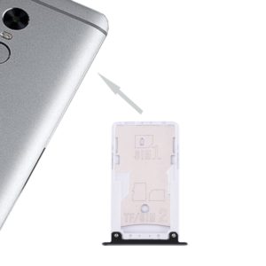 For Xiaomi Redmi Note 4X SIM & SIM / TF Card Tray(Black) (OEM)