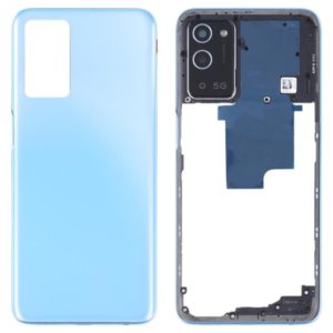 For OPPO A56 5G Battery Back Cover with Middle Frame (Blue) (OEM)