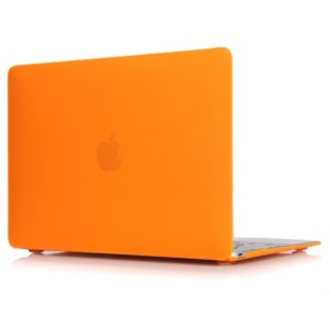 For MacBook Air 13.3 inch A1932 2018 & A2179 2020 & A2337 Laptop Matte Style Protective Case(Orange) (OEM)