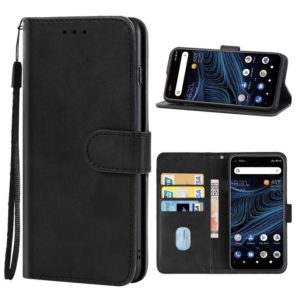 Leather Phone Case For ZTE Blade X1 5G(Black) (OEM)