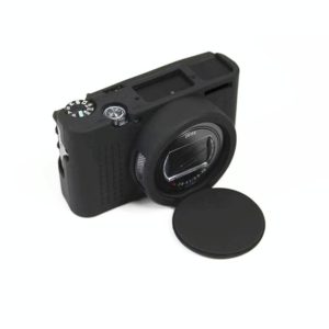 Soft Silicone Protective Case for Sony Cyber-Shot RX100 VII / RX100 M7 (Black) (OEM)