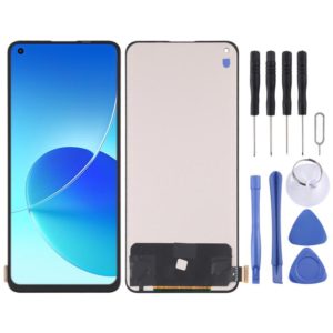 TFT Material LCD Screen and Digitizer Full Assembly (Not Supporting Fingerprint Identification) for OPPO Reno6 4G / Reno6 Z / Reno7 5G CPH2235 CPH2237 (OEM)