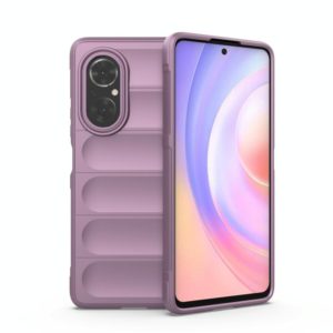 For Huawei Nova 9 SE/Honor 50 SE Magic Shield TPU + Flannel Phone Case(Purple) (OEM)