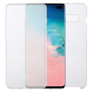 For Samsung Galaxy S10+ PC+TPU Ultra-Thin Double-Sided All-Inclusive Transparent Case (OEM)