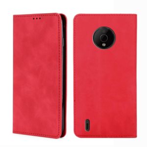 For Nokia C200 Skin Feel Magnetic Horizontal Flip Leather Phone Case(Red) (OEM)
