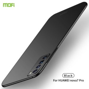 For Huawei Nova 7 Pro MOFI Frosted PC Ultra-thin Hard Case(Black) (MOFI) (OEM)