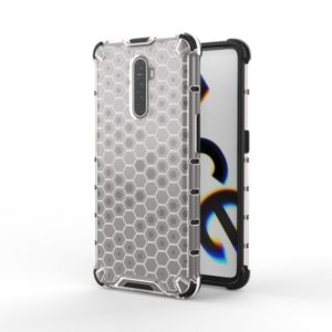 For Oppo Reno Ace Shockproof Honeycomb PC + TPU Case(White) (OEM)