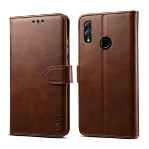 For Huawei P30 Lite GUSSIM Business Style Horizontal Flip Leather Case with Holder & Card Slots & Wallet(Brown) (GUSSIM) (OEM)