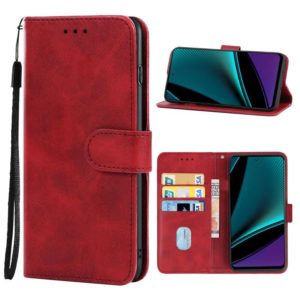 Leather Phone Case For Infinix Note 11s(Red) (OEM)